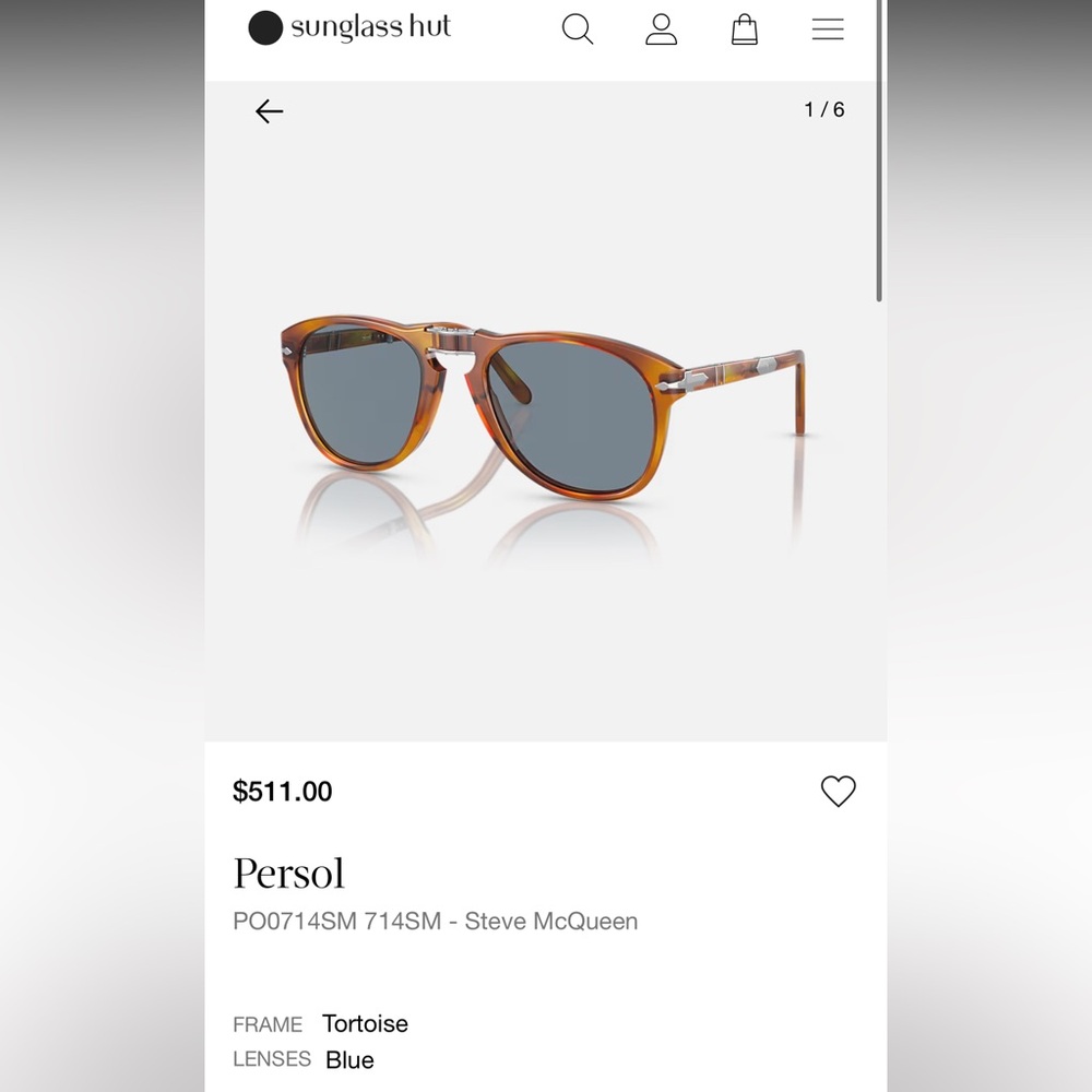 Persol - Steve McQueen PO0714SM 714SM